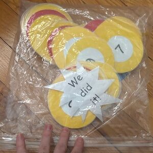 Colorful We Did It Counting to 100 Discs Set